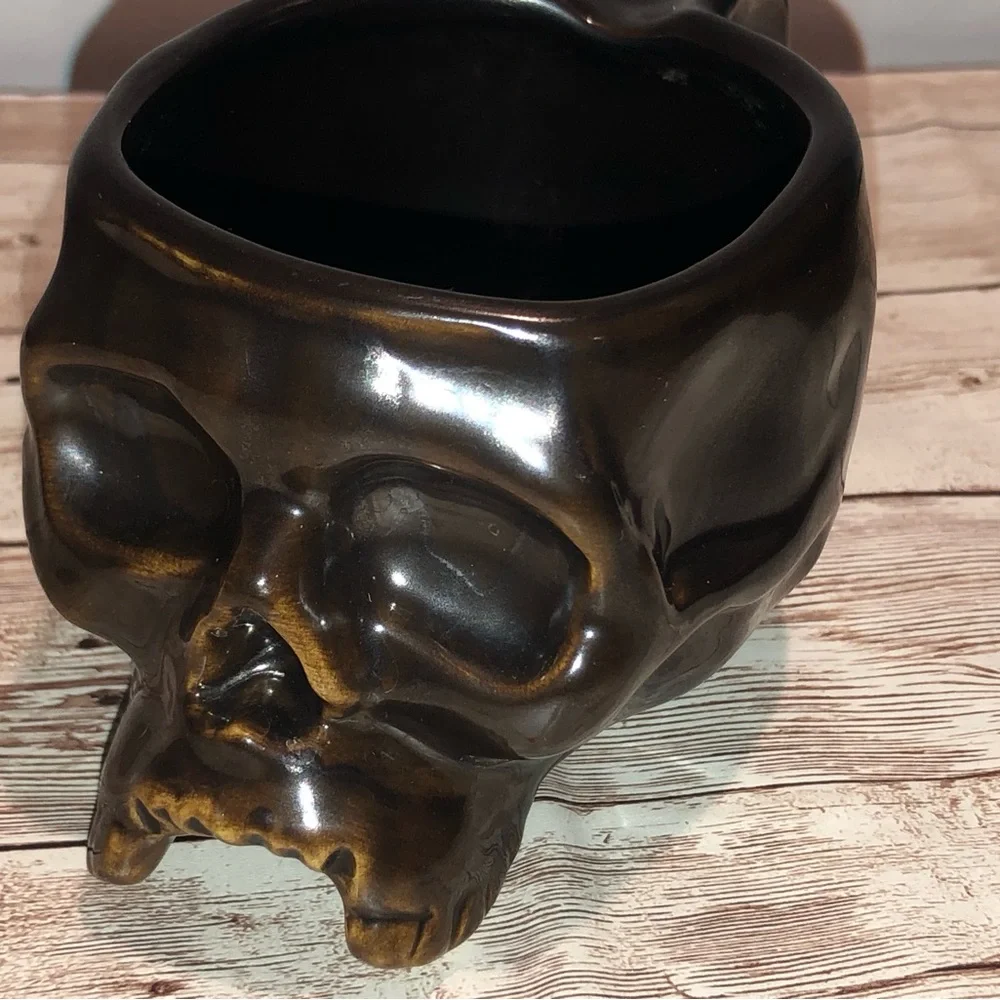 Vintage Williams-Sonoma Skull Beverage Mug